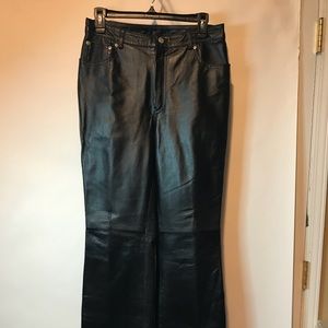 Leather pants